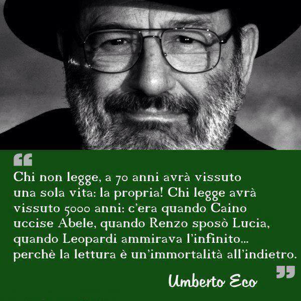 CONFERENZA: «UN APROCCIO A UMBERTO ECO»