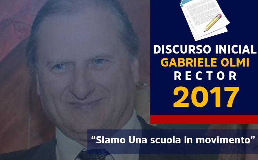 Discorso di inizio anno scolastico 2017