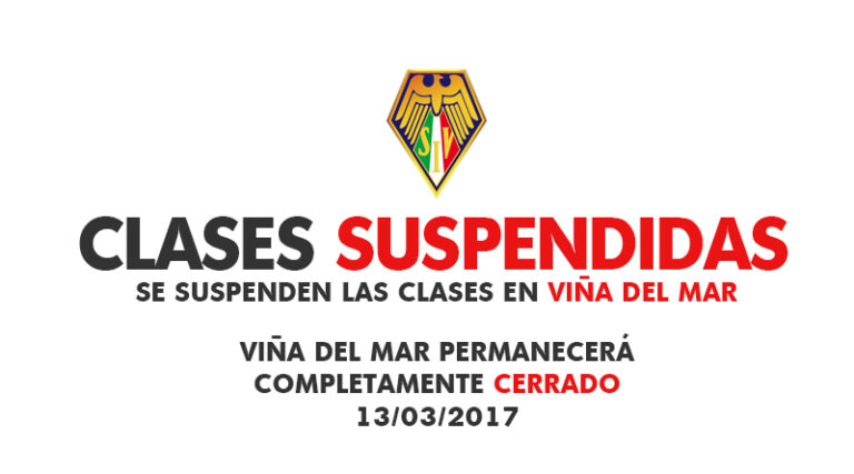Clases Suspendidas en Viña