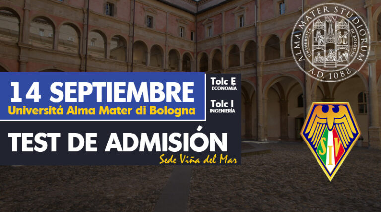 Test Admisión Bologna