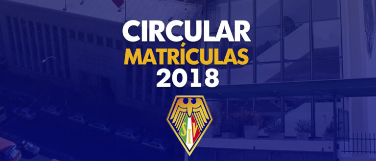 Circular Matrículas 2018
