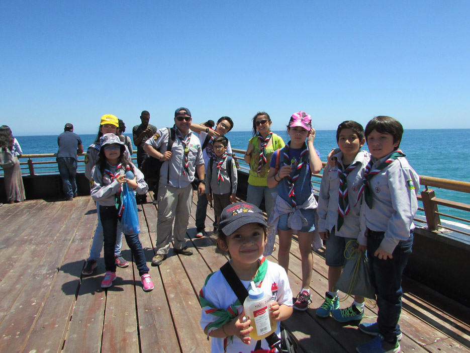 Salida a terreno grupo Scout ambas sedes