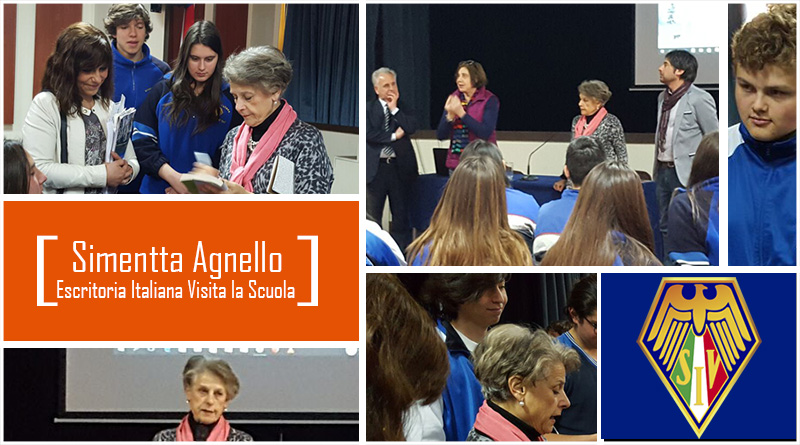 Escritora Simentta Agnello visita la Scuola de Viña del Mar