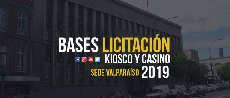 Licitación Casino y Kiosko Valparaíso 2019
