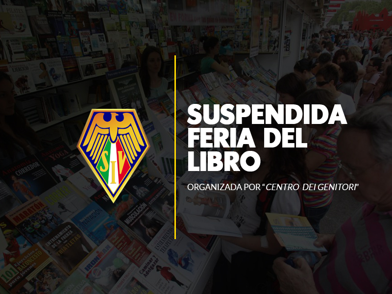 Se suspende Feria del Libro 2019