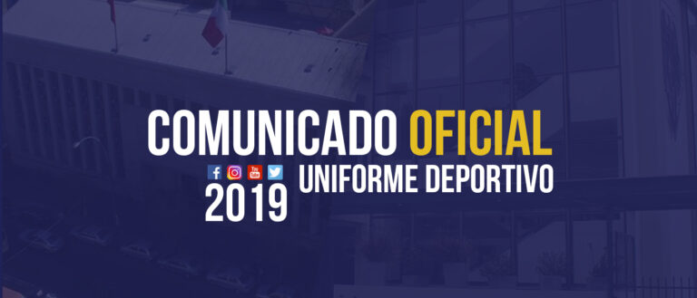 Comunicado Oficial: Uniforme Deportivo