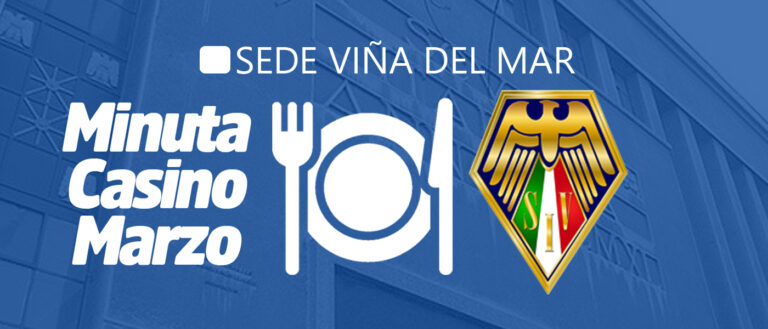 Minuta casino Viña del Mar (Marzo)