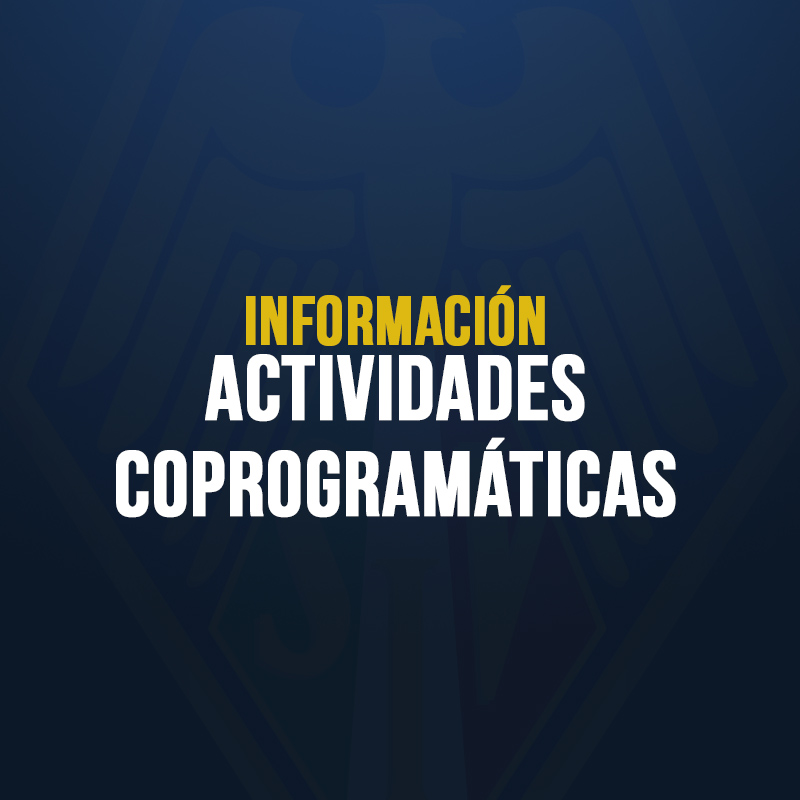 COMUNICADO INSCRIPCIONES COPROGRAMÁTICAS
