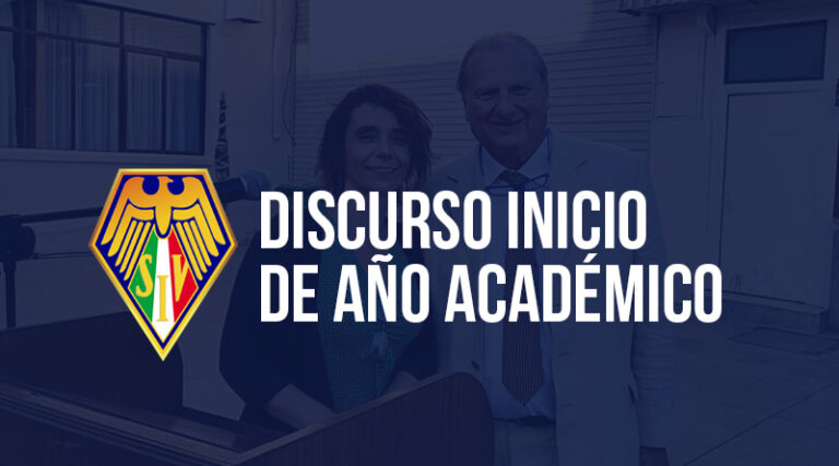Discurso: «inicio de año académico»
