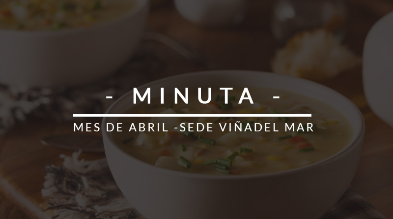 Minuta Abril 2019 – Sede Viña