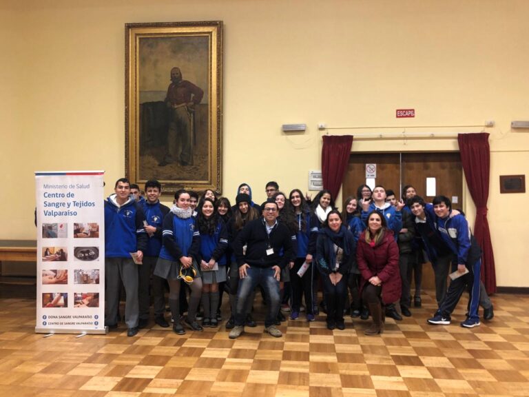 Charla sobre donantes de sangre