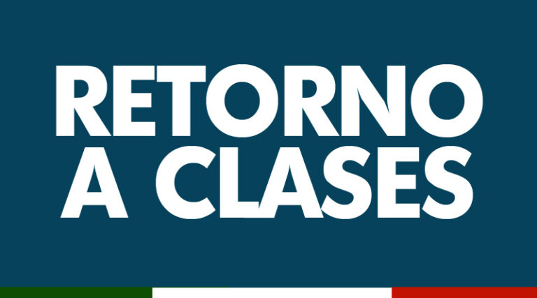 Comunicado Regreso a clases 2020