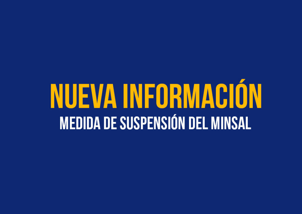 Suspensión de Clases, medida sugerida por el MINSAL