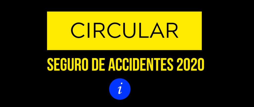 Circular por seguro de Accidentes 2020