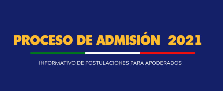 Informativo de postulaciones para apoderados