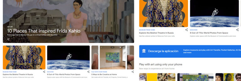 Google Arts & Culture: ven y redescubre el arte y la cultura.
