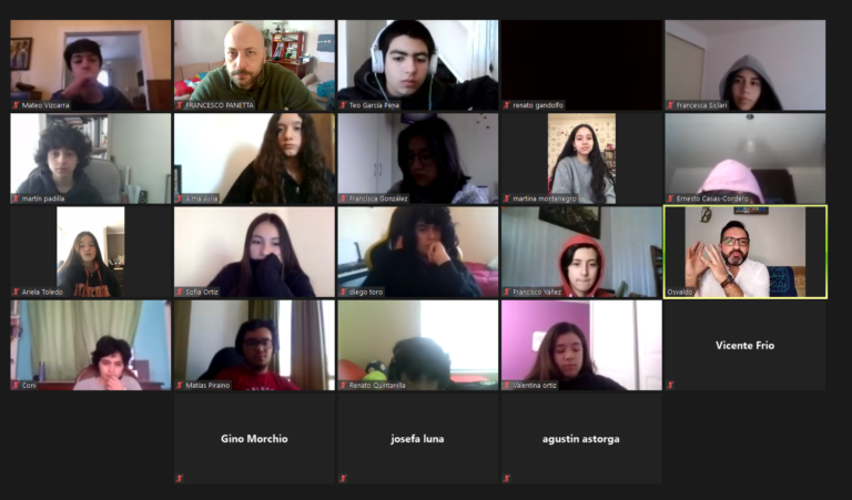 Video Conferencia con Osvaldo Canales Acevedo periodista chileno