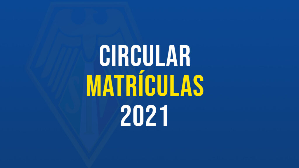 Circular Matrículas 2021
