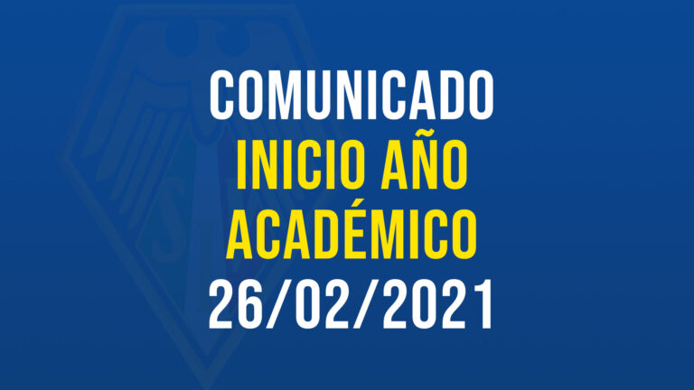 Comunicado: Inicio del año Escolar [ 2 ]