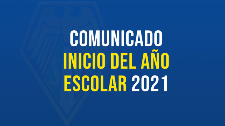 Inicio del Año escolar 2021