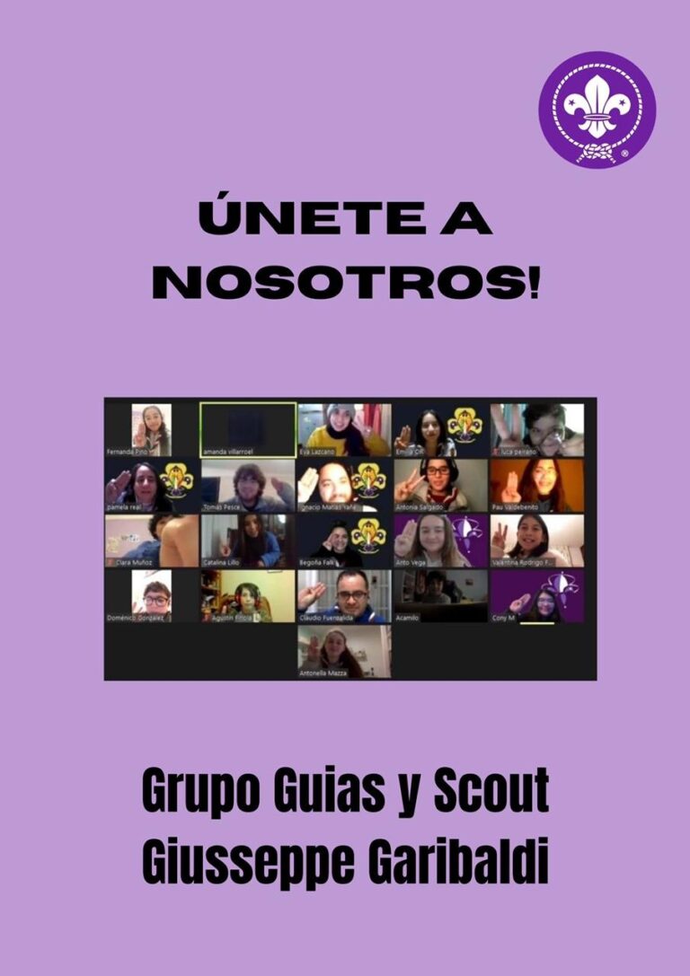 Grupo Scout: Giuseppe Garibaldi Invita