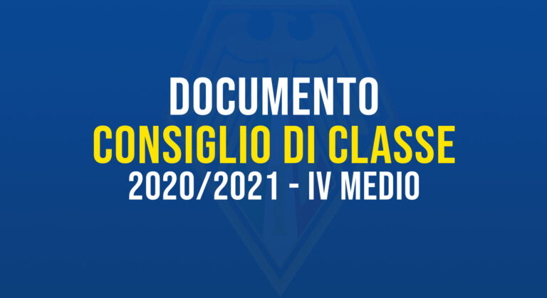 Documento del Consiglio di Classe 2020/21