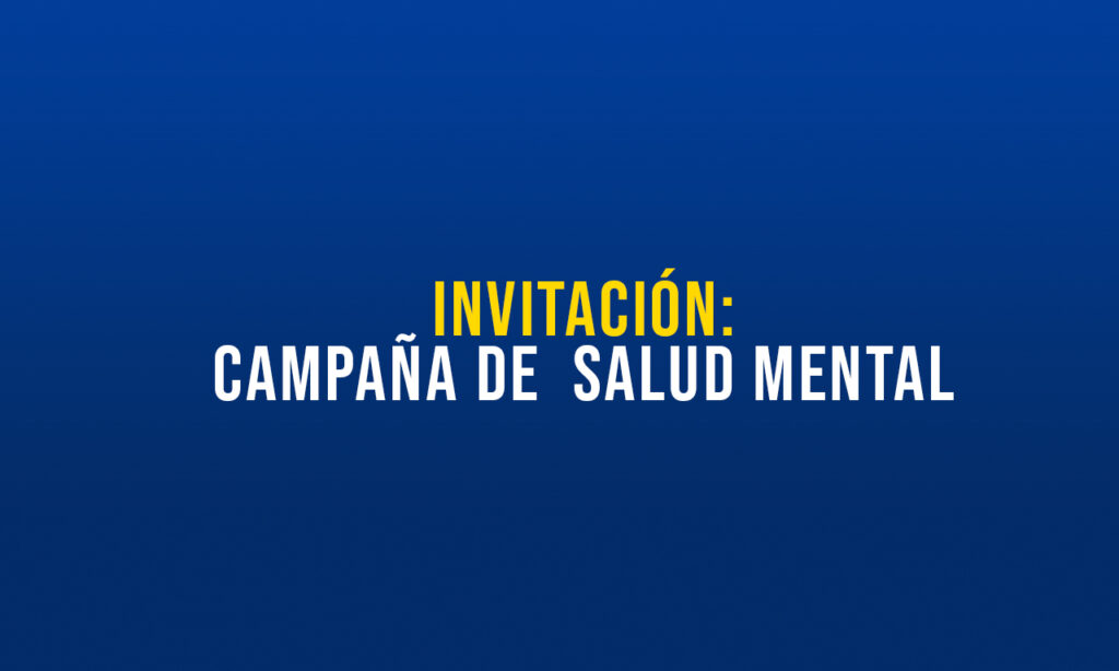 Campaña de Salud Mental