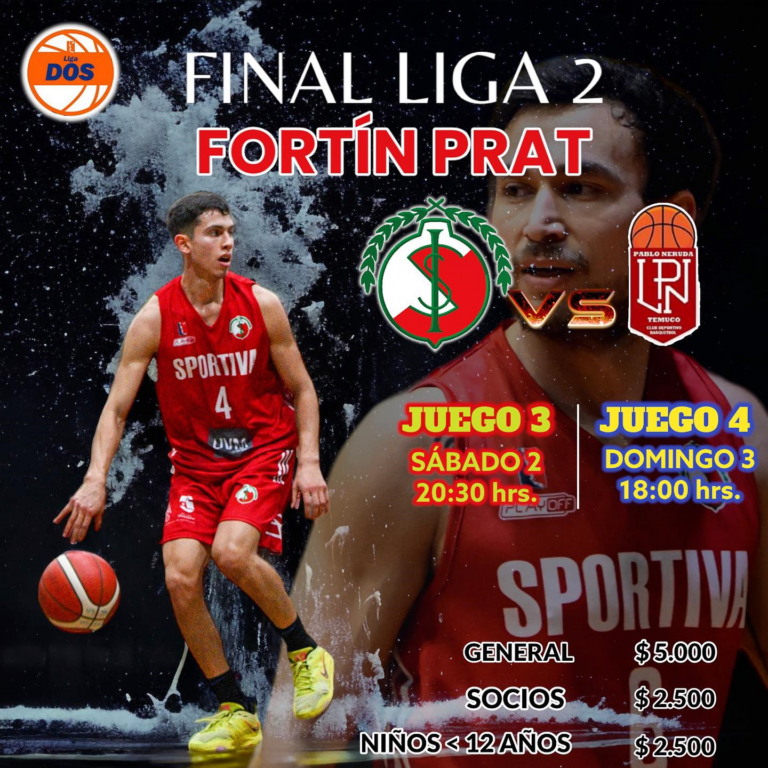 FINALES LIGA 2 LNB – SPORTIVA ITALIANA V/S LICEO PABLO NERUDA TEMUCO