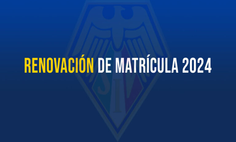 RENOVACIÓN DE MATRÍCULA 2024