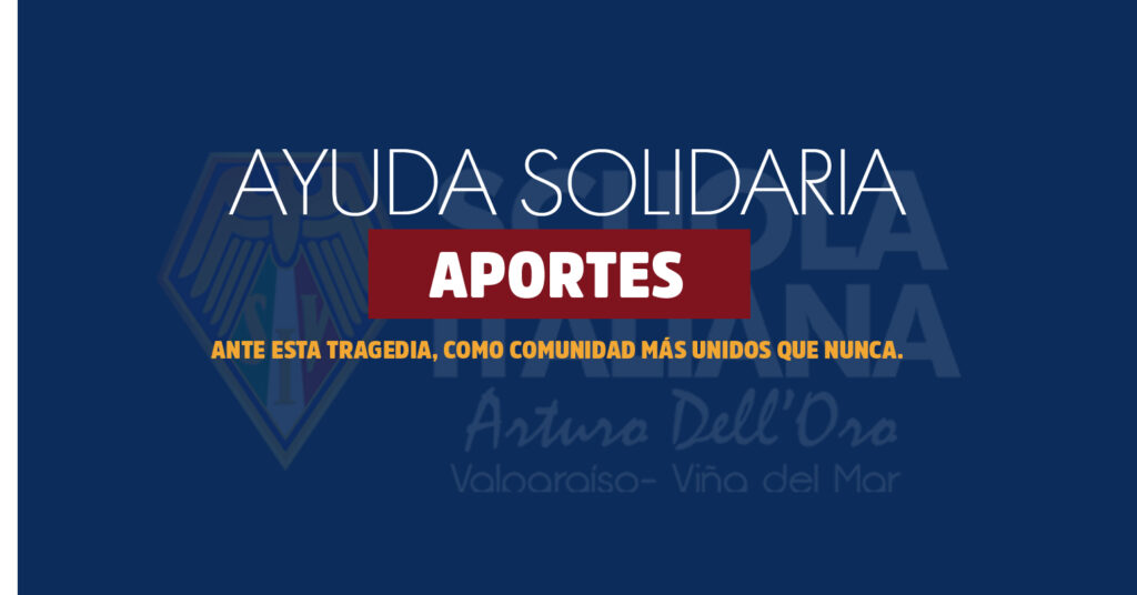 AYUDA SOLIDARIA TRAS TRAGEDIA DE INCENDIOS.