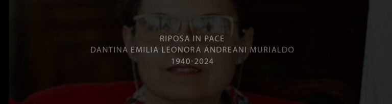 Riposa in paceDantina Emilia Leonora Andreani