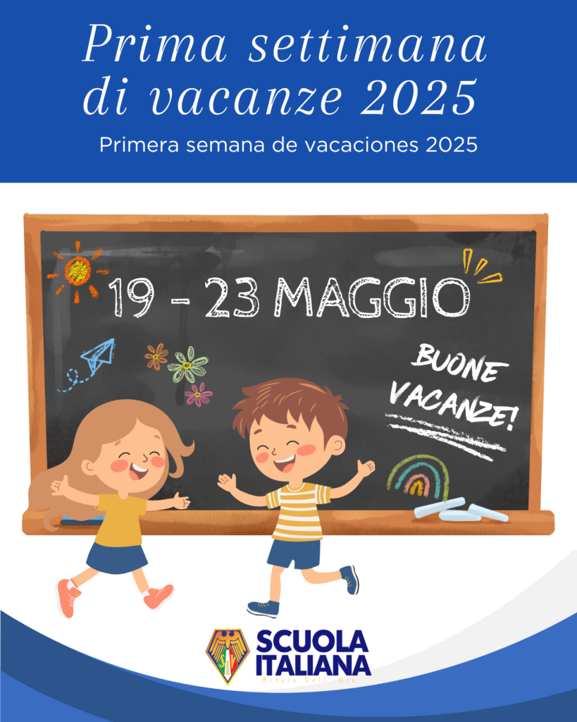 Prima settimana di vacanze