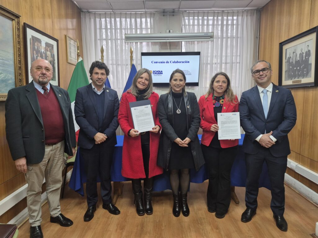 Scuola Italiana Arturo Dell’Oro y PUCV renuevan su convenio de colaboración