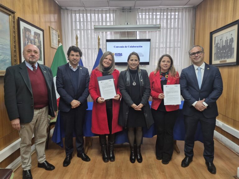 Scuola Italiana Arturo Dell’Oro y PUCV renuevan su convenio de colaboración