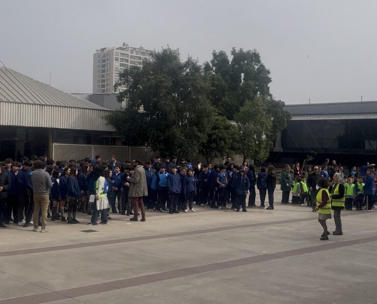 La Scuola participa en simulacro de terremoto y tsunami convocado por SENAPRED