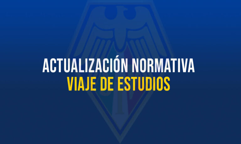 Actualización Normativa Viaje de Estudios