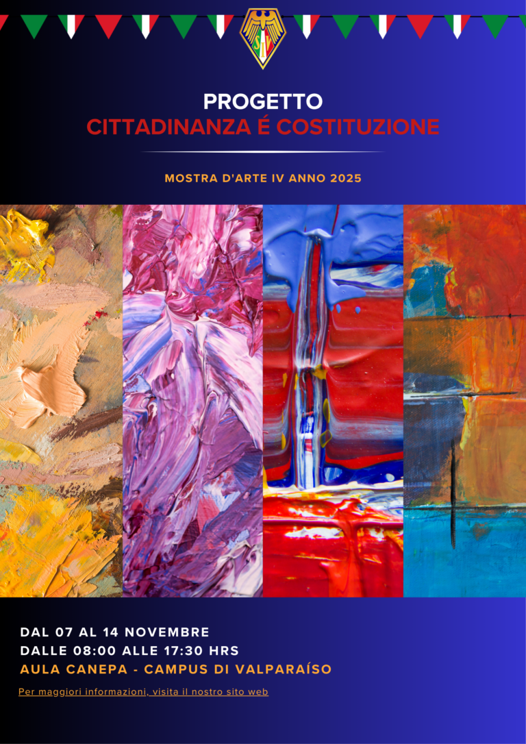 MOSTRA D’ARTE IV ANNO 2025: PROGETTO CITTADINANZA É COSTITUZIONE