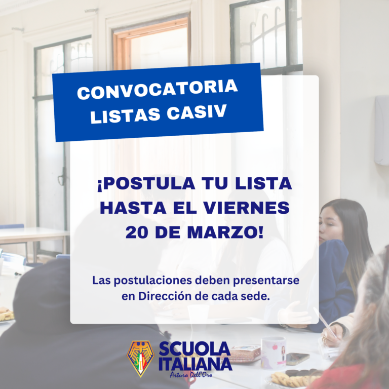 Convocatoria CASIV 2026